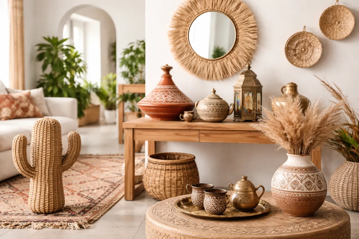 Comment choisir des objets de décoration intérieure en artisanat marocain ?